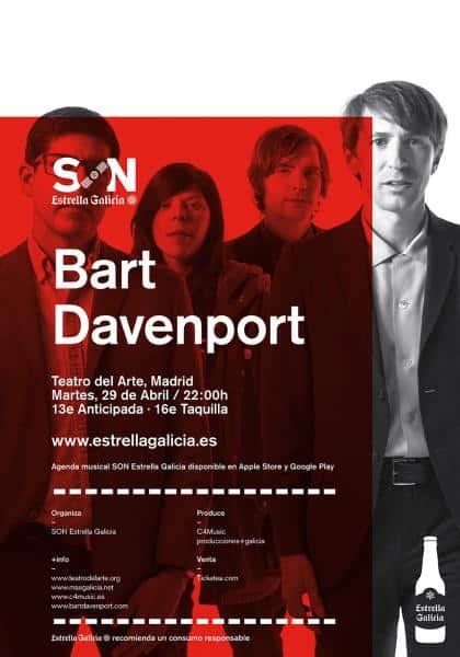 Bart Davenport - Madrid (29/04/2014)