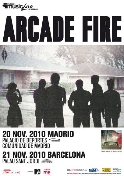 Arcade Fire - Madrid (20/11/2010)