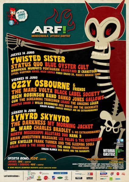 Azkena Rock Festival - Vitoria-Gasteiz (15/06/2012)