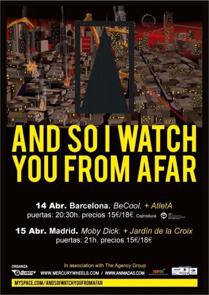 And So I Watch You From Afar - Madrid (15/04/2012)