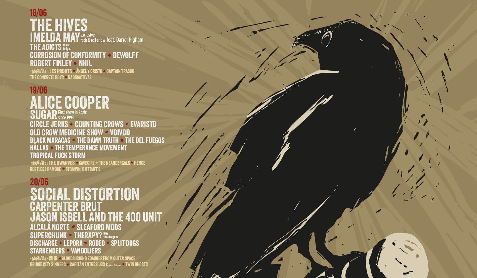 Azkena rock festival cartel 2026