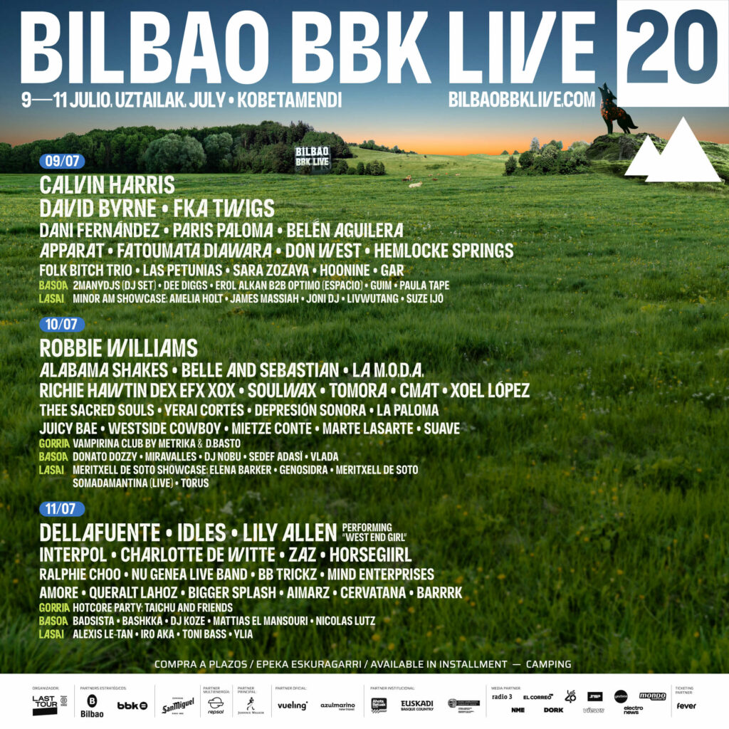 Bilbao BBK Live 2026: Choques sonoros en el monte