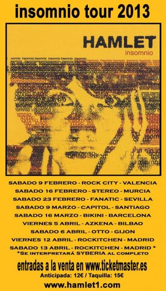 Hamlet - Madrid (12/04/2013)