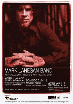 Mark Lanegan - Bilbao (27/03/2012)