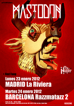 Mastodon - Madrid (23/01/2012)