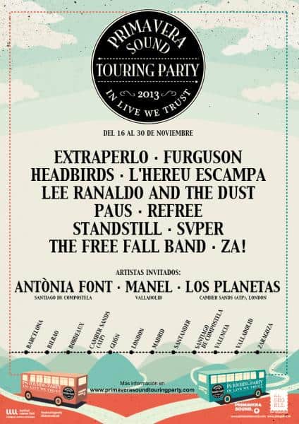 Primavera Sound Touring Party - Bilbao (28/11/2013)