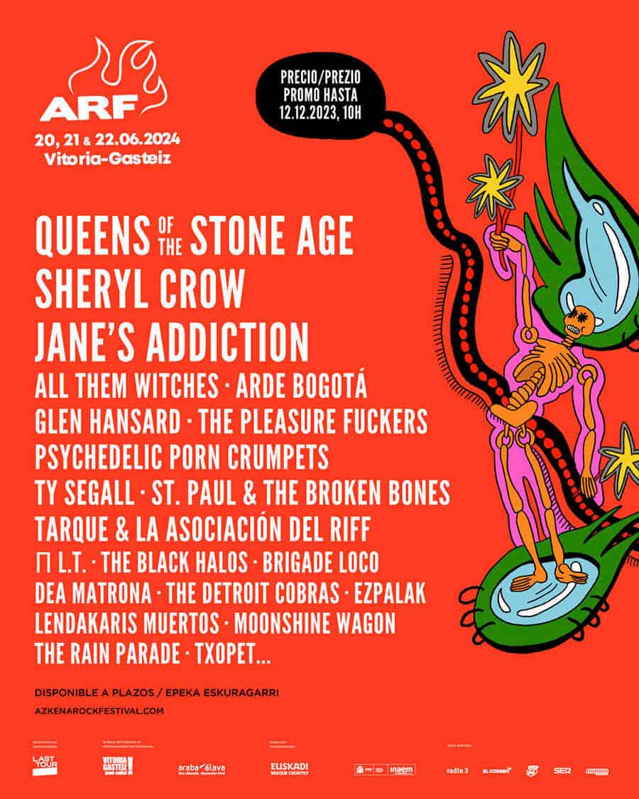 azkena rock festival 2024 cartel