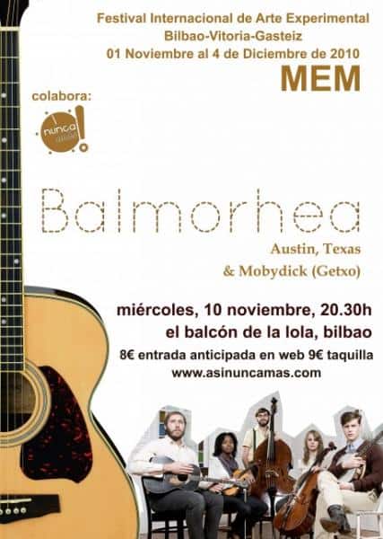 Balmorhea - Bilbao (10/11/2010)