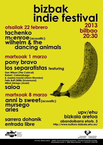 Pony Bravo - Bilbao (01/03/2013)