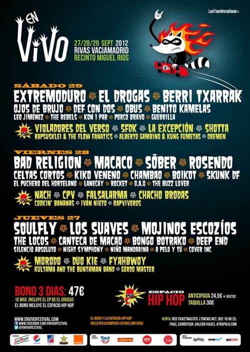 EN VIVO FESTIVAL 2012 -