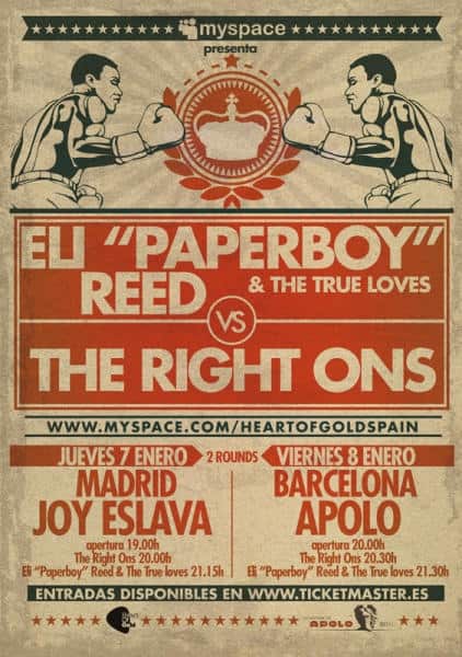 Eli "Paperboy" Reed - Madrid (07/01/2010)