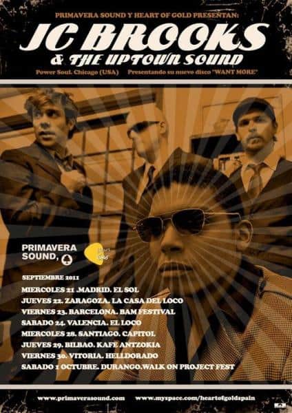 JC Brooks & The Uptown Sound - Bilbao (29/09/2011)