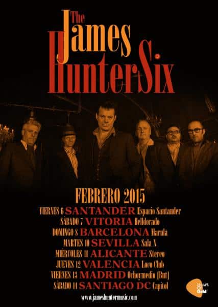 James Hunter Six, The - Sevilla (10/02/2015)