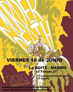 Murder By Death - Madrid (18/06/2010)