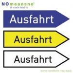 NOmeansno - All Roads Lead to Ausfahrt portada
