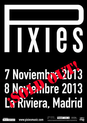 Pixies - Madrid (08/11/2013)