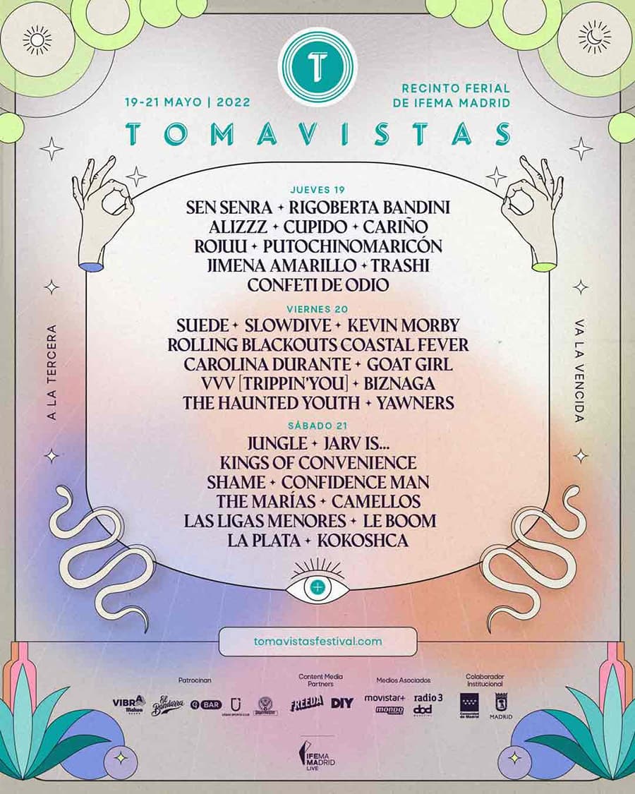 tomavistas 2022 cartel