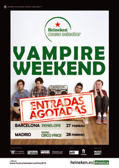 Vampire Weekend - Madrid (28/02/2010)
